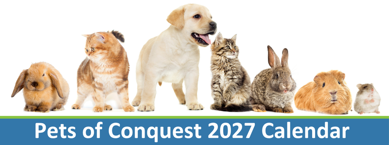 Pets of Conquest 2027 Calendar