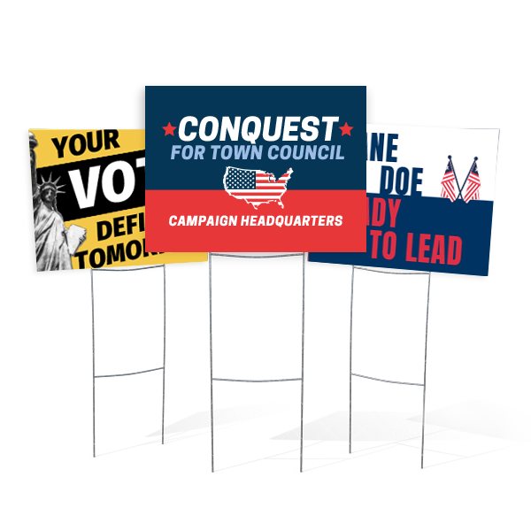 Political Yard Sign Printing