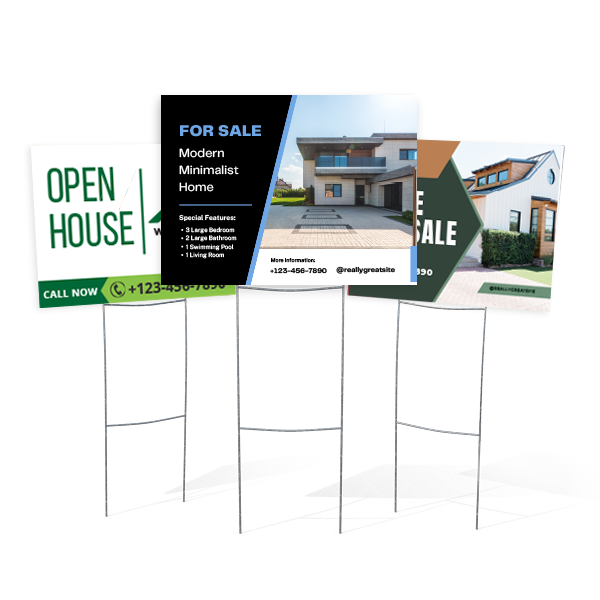 Real Estate Yard Sign Printing