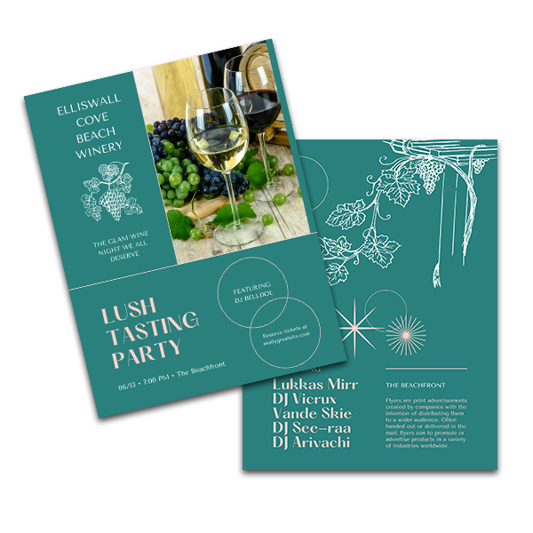 Winery Flyers