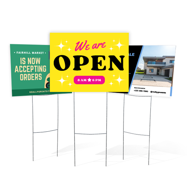 Shop Open Sign Template