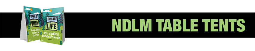 DLA 2026 NDLM 2-Sided Table Tent Header