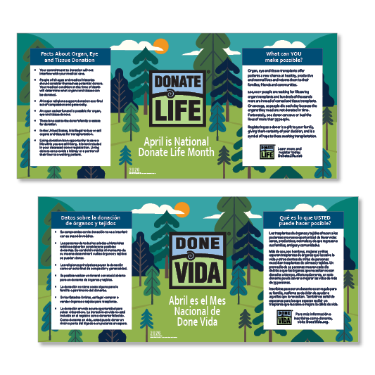 DLA 2026 NDLM 3-Sided Table Tent Mockups - Both