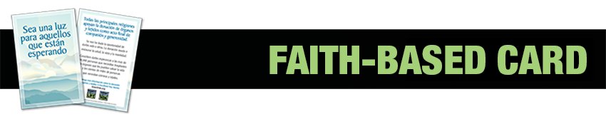DLA Faith-Based & NDS Card in Spanish